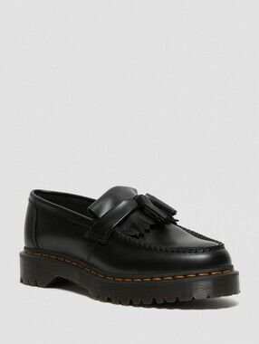 Doc Martens BNIB Womens 38 Adrian Bex Smooth Leather Tassel Loafers
